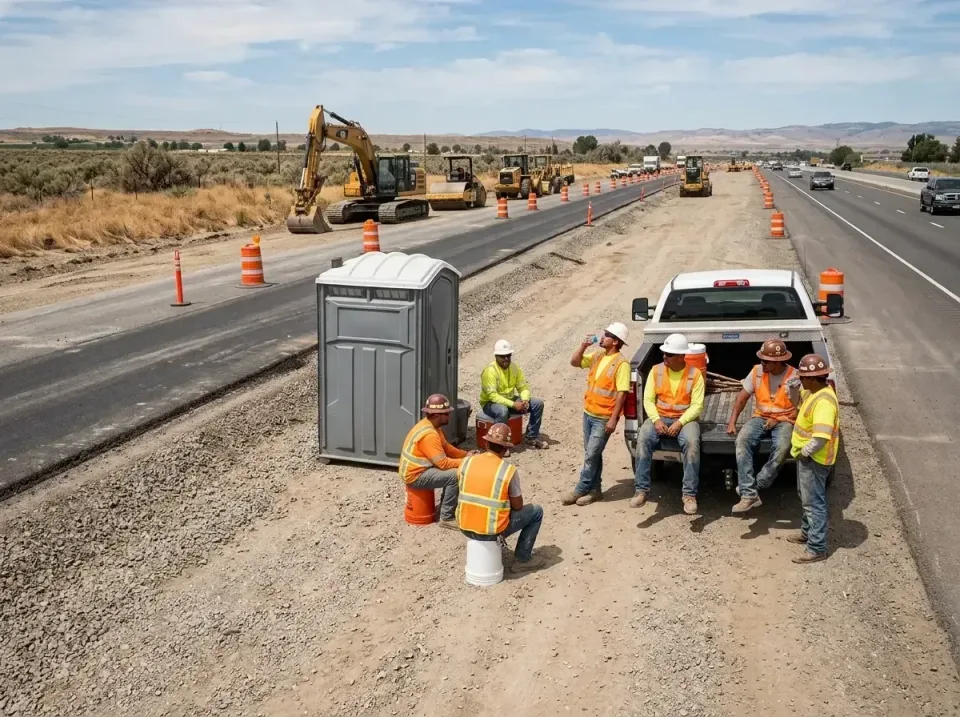 highway-road-construction-crew-007 — frequently asked questions, Porta Potty and Restroom Rentals in Terryville, CT